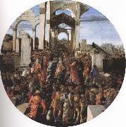 Sandro Botticelli Adoration of the Magi (mk36) oil on canvas